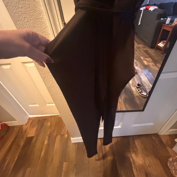 ⭐️NEW Michael Kors Dark Brown Jumpsuit with Gold Accents - Picture 5 of 6